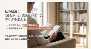 読む本と読まない本の保管場所の使い分けまとめ